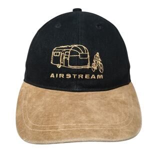Air Stream Slideback Baseball Cap Black OS Adjustable Embroidered ATT Headwear